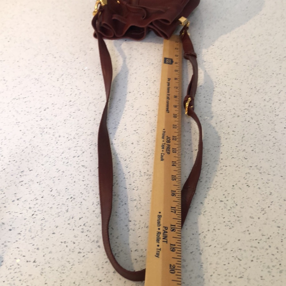 Vintage Cartier Leather draw string shoulder purse - Picture 14 of 16